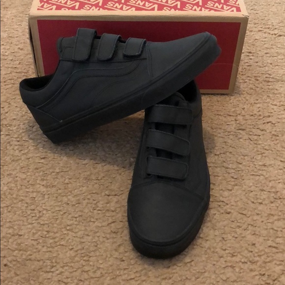 vans old skool v leather